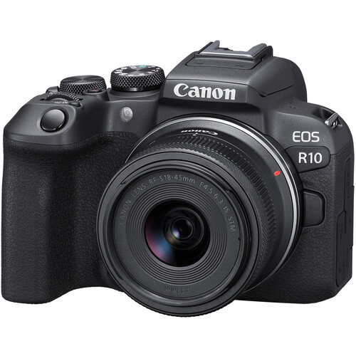 Canon EOS R10 Mirrorless Camera with 18-45mm Lens Canon EOS R10 Mirrorless Camera with 18-45mm Lens