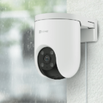 EZVIZ 4G H8C 2K Resolution 3MP Pan & Tilt Camera with Color Night Vision, 360° Coverage and Two-Way Talk