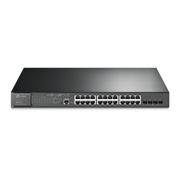 TP-Link TL-SG3428MP JetStream 28-Port Gigabit L2+ Managed Switch with 24-Port PoE+, 384 W PoE Budget - FGTECH STORE