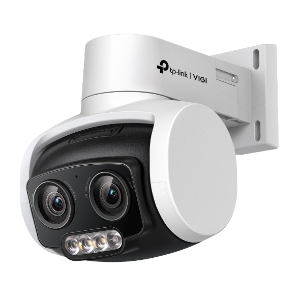 TP Link VIGI C540V VIGI 4MP 2K Resolution 3X ZOOM Outdoor Full-Color Dual-Lens Varifocal Pan Tilt Network Camera