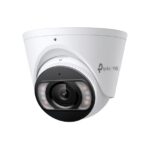 TP Link VIGI InSight S485 8MP IP 4K Ultra HD People & Vehicle Analytics and Full Color Two Way Audio Turret Network Camera