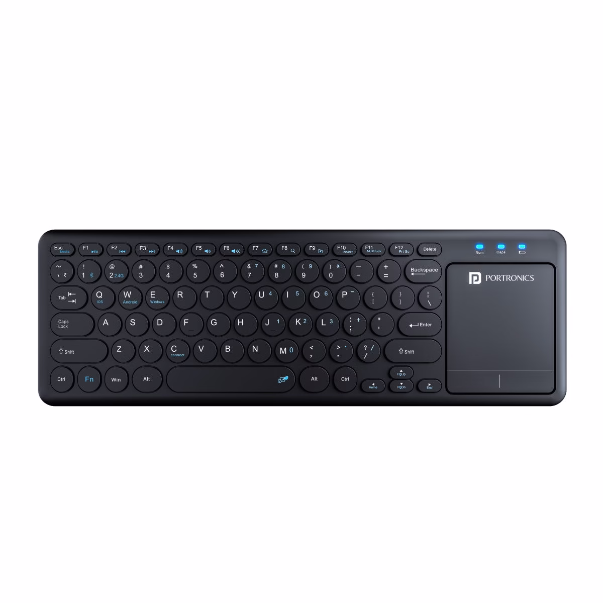 Wireless Touchpad Keyboard - Bubble Pro Edition