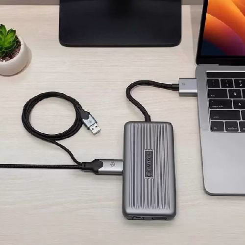 2 Meter HDMI to 4K DisplayPort™ Cable with Audio (Model CA-2MHDP)