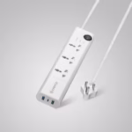 CA-3SPS 3-Socket Surge Protector featuring 30W USB-C PD and 2 USB Ports