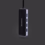 CA-C4H USB Type-C to 4-Port USB 3.0 Hub" can be rephrased as "CA-C4H USB Type-C Hub with 4 USB 3.0 Ports
