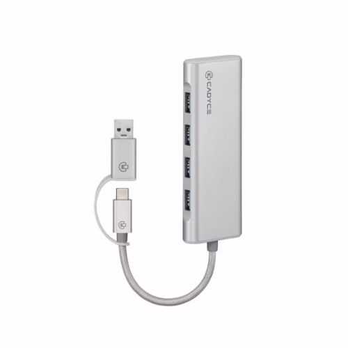 CA-UC4H 4-Port Hub with USB-C and USB 3.0 CA-UC4H 4-Port Hub with USB-C and USB 3.0