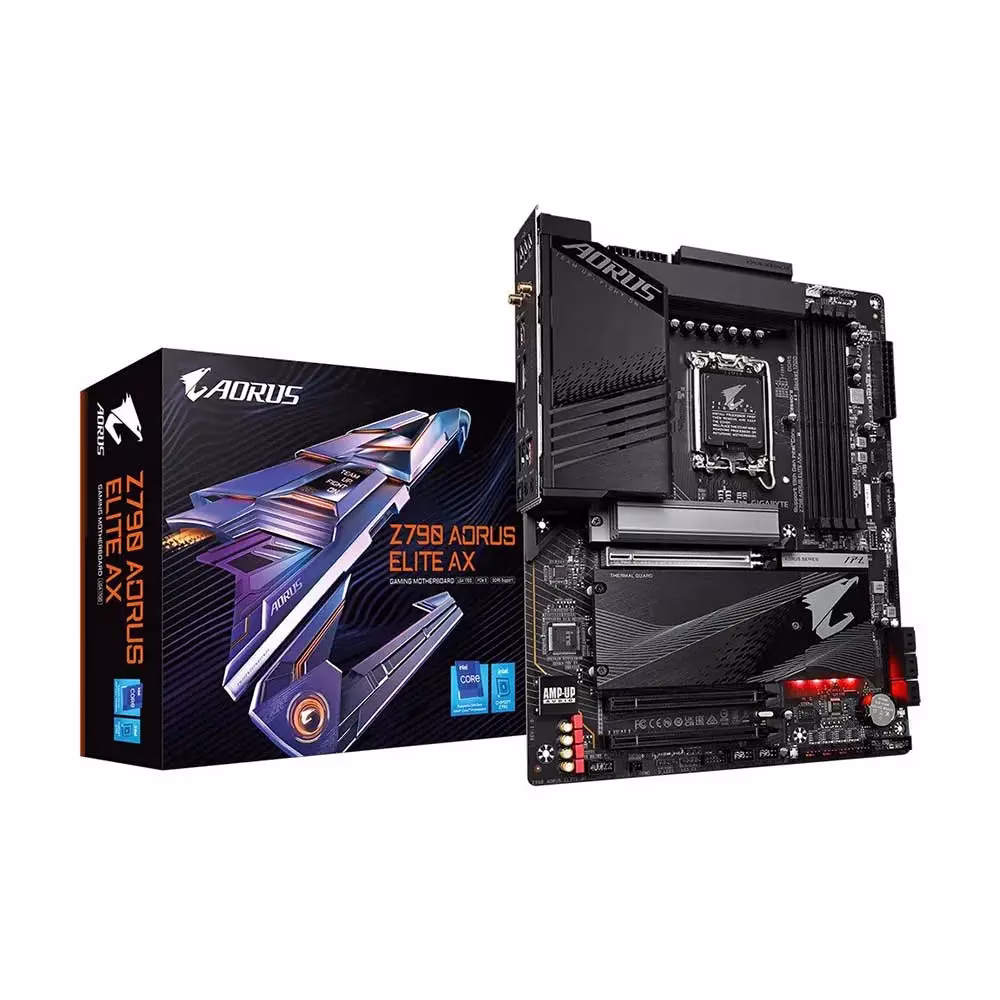 Gigabyte Z790 Aorus Elite AX ATX Motherboard for LGA1700 (Model: Z790 AORUS ELITE AX) Gigabyte Z790 Aorus Elite AX ATX Motherboard for LGA1700 (Model: Z790 AORUS ELITE AX)