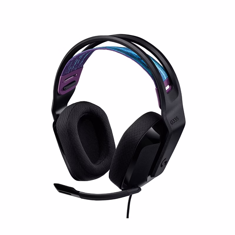 Logitech G335 Wired Gaming Headphones (Model: G335HDSTBLACK) Logitech G335 Wired Gaming Headphones (Model: G335HDSTBLACK)