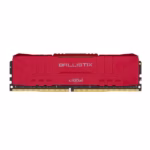 Purchase Crucial Ballistix 8GB (8GBx1) DDR4 3600MHz Desktop Gaming RAM in Red (Model: BL8G36C16U4R) at the Best Price in Siliguri, India, Kolkata, Darjeeling, Kurseong,...