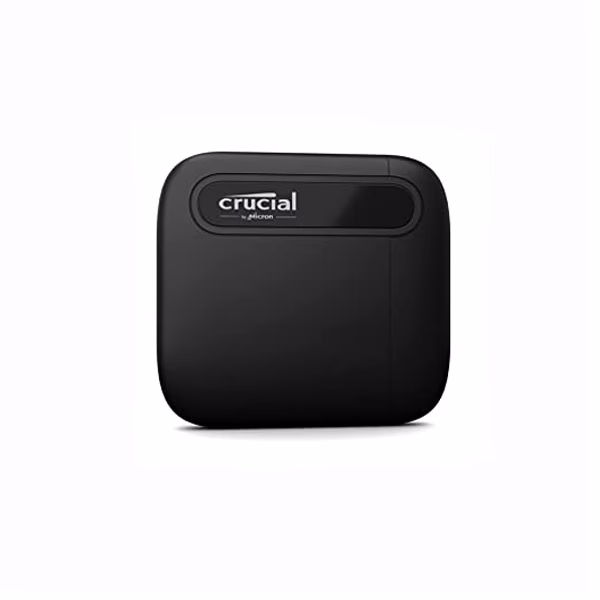 Purchase Crucial X6 500GB Portable SSD - USB 3.2 External Solid State Drive with Speeds Up to 540MB/s, USB-C - Model CT500X6SSD9, Black, Weighs 39 Grams at the Best Price in...