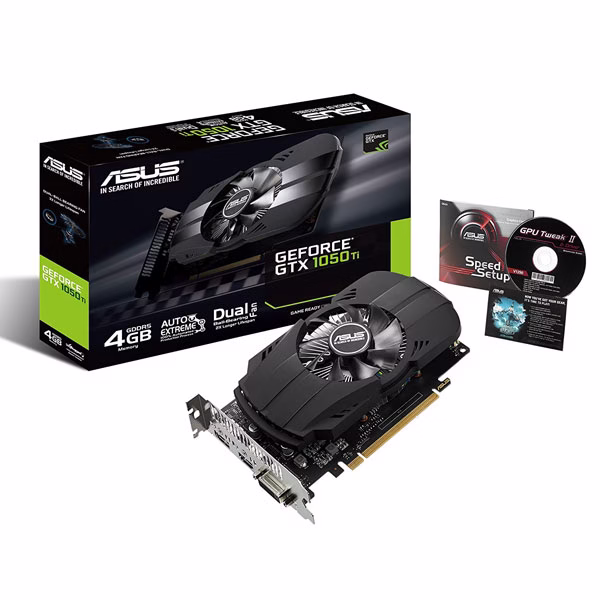 Purchase the Asus GeForce GTX 1050 Ti 4GB Phoenix Fan Edition Gaming Graphics Card (PH-GTX1050TI-4G) at the Best Price in Siliguri, Kolkata, Darjeeling, Kurseong, Kalimpong,... Purchase the Asus GeForce GTX 1050 Ti 4GB Phoenix Fan Edition Gaming Graphics Card (PH-GTX1050TI-4G) at the Best Price in Siliguri, Kolkata, Darjeeling, Kurseong, Kalimpong,...