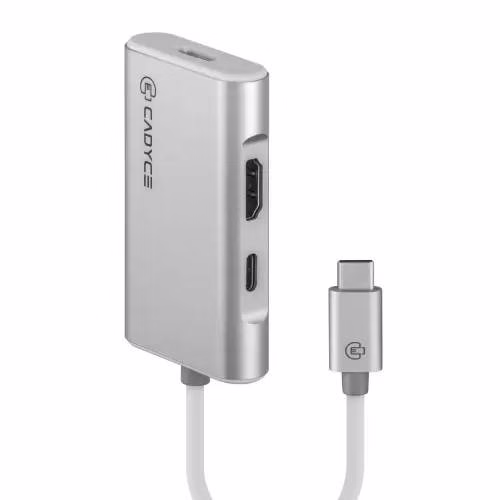 USB-C™ to Dual HDMI Adapter with USB-C™ Power Delivery Charging - CA-C2HD